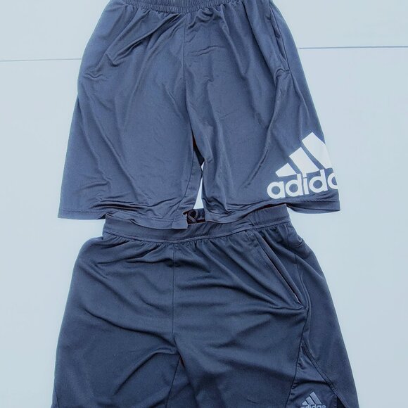 Two Adidas Shorts Size Large - Picture 1 of 1